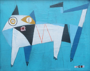 Feline Fatale - Series 214 - Ferocious Feline, Framed