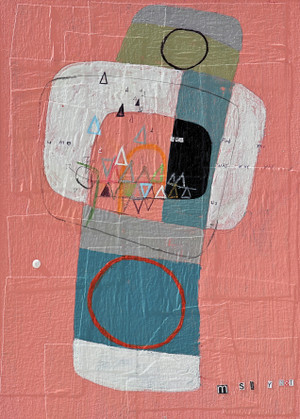 "Always remember, your thoughts can lead to actions, which lead to outcomes... Make the outcomes positive."

This artwork serves as a reminder that we hold the power to influence our lives by consciously choosing positive thought patterns that will ultimately shape the future we desire.