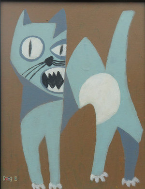 Feline Fatale - Series 06
Acrylic on Canvas. 15" x 12"