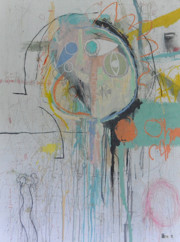 Mixed Media
40 x 30 inches (L x W)
½ inch depth Gallery Wrapped Canvas