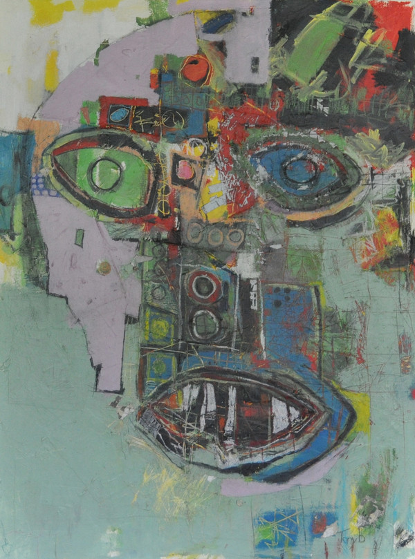 Savage
Acrylic and Oil on Canvas
Gallery Wrapped
36" x 48"