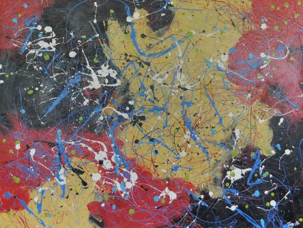 Acrylic on Canvas.  Gallery Wrapped.  48 x 36"