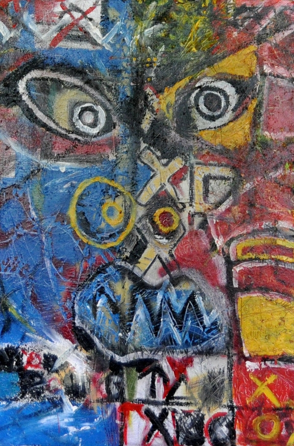 Savage II
Mixed Media on Canvas 
36" x 48"