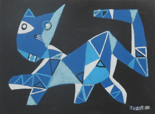 Feline Fatale - Series 137
Acrylic on Stretched Canvas
12" x 9"