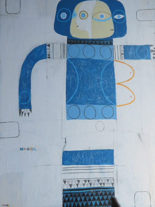 Mixed Media
48 x 36 inches (L x W)
½ inch depth Gallery Wrapped Canvas