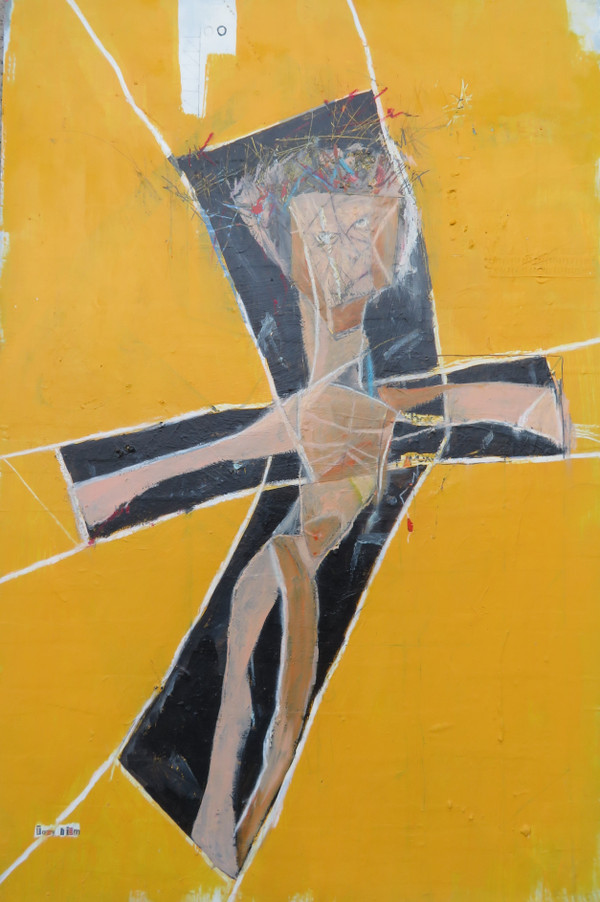 Crucifixion # 3
Mixed Media on Matboard
Unframed
24" x 36"
