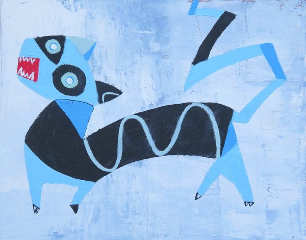 Feline Fatale - Series 177 - Ferocious Feline
Acrylic on Stretched Canvas
16 x 20"