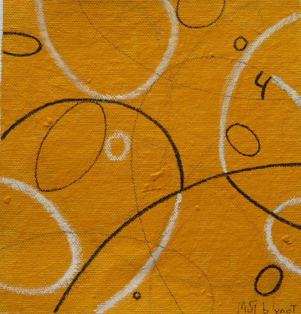 Mixed Media
 5 5/8 x 5 3/4 inches (L x W)
Unstretched Canvas