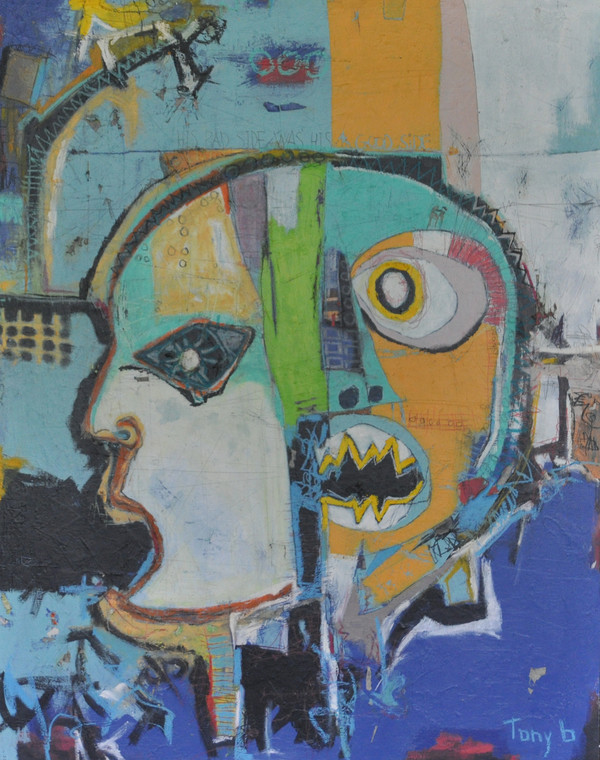 Good Side
Mixed Media on Canvas
Gallery Wrapped
31" x 41"