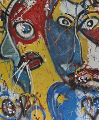 Lovers Spat
Acrylic on Canvas
Gallery Wrapped
48" x 49 1/2"