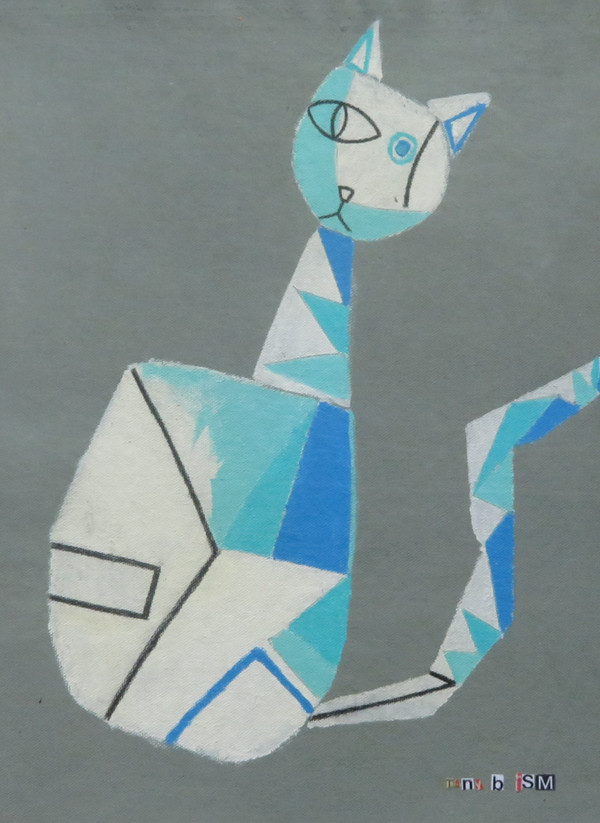 Feline Fatale - Series 28
Acrylic on Unstretched Canvas
15" x 11 1/2"