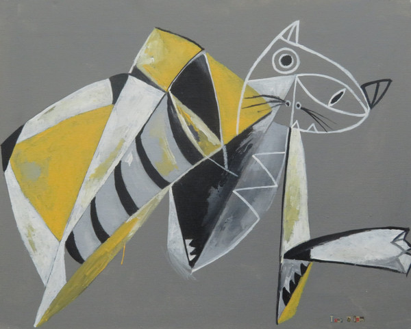 Feline Fatale - Series 39
Gallery Wrapped Canvas. 16" x 20"