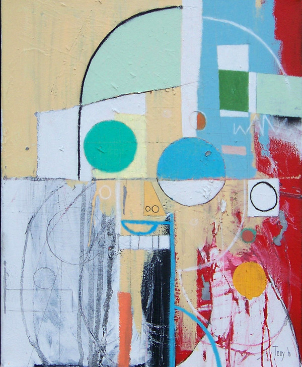 Prince Charming - Mixed Media on Canvas - Unframed, 20 x 16"