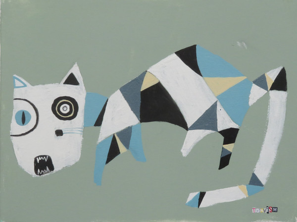 Feline Fatale - Series 55
Acrylic on Stretched Canvas
16" x 12"