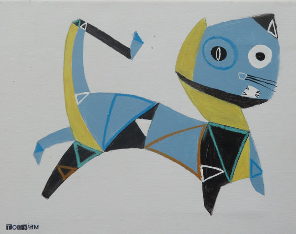 Feline Fatale - Series 138
Acrylic on Stretched Canvas
14" x 11"