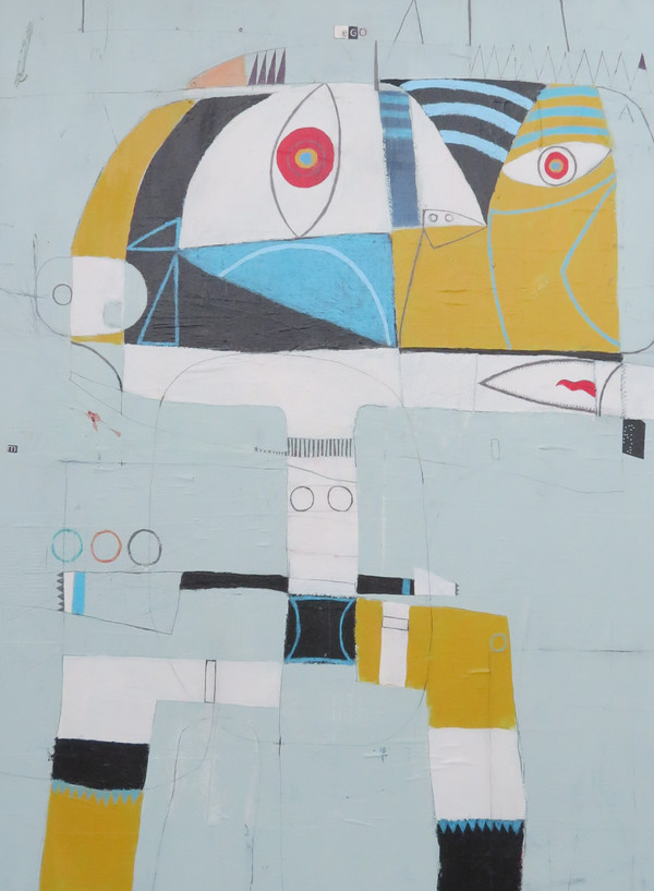 Ego
Mixed Media on Canvas
Gallery Wrapped
30 x 40"