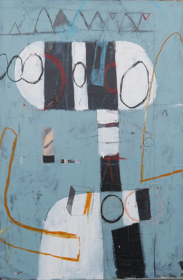 Hard To Say
Mixed Media on Canvas
Gallery Wrapped
24" x 36"