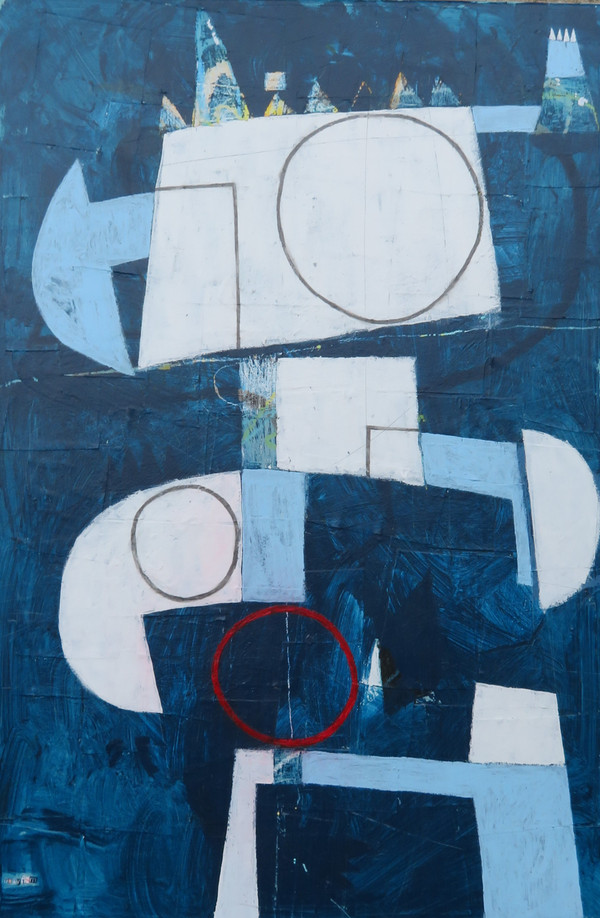 The god of Then, Now, and Forever
Mixed Media on Canvas
Gallery Wrapped
24" x 36"