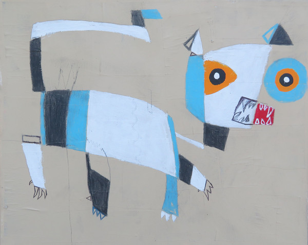 Feline Fatale - Series 169 - Ferocious Feline
Acrylic on Stretched Canvas
16 x 20"