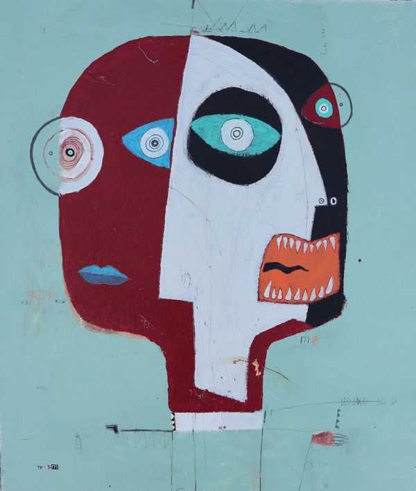 Internal Dialog, The
Mixed Media on Unstretched Canvas
Unframed
23" x 27 1/2"