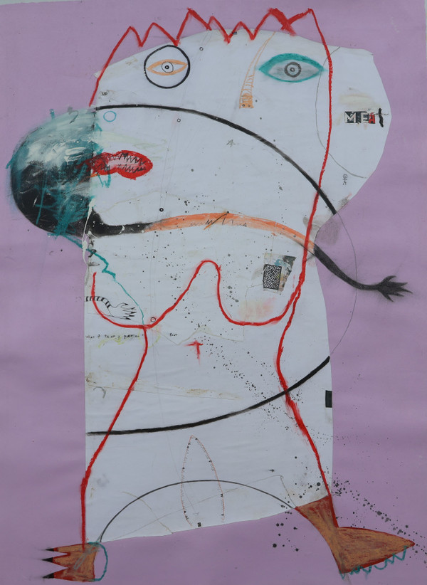 Meat
Mixed Media on Unstretched Canvas
Unframed
28" x 38 1/2"