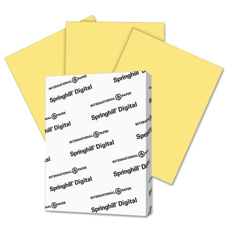 Digital Index Color Card Stock, 90lb, 8.5 X 11, Buff, 250/pack