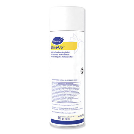 Shine-uptm/mc Multi-surface Foaming Polish, Lemon Scent, 15 Oz Aerosol Spray, 12/carton