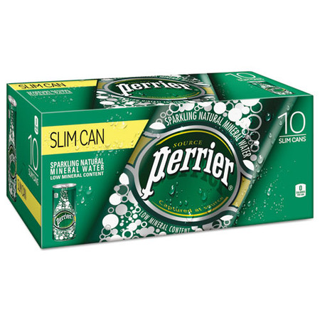 Sparkling Natural Mineral Water, 8 Oz Can, 10/pack, 3 Pack/carton