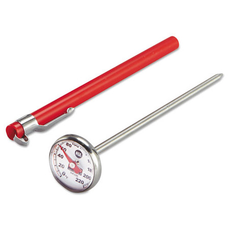 Industrial-grade Analog Pocket Thermometer, 0f To 220f