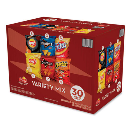 Classic Variety Mix, Assorted, 30 Bags/box