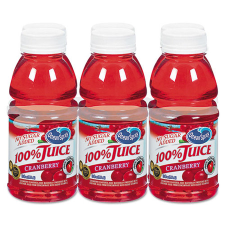 100% Juice, Cranberry, 10oz Bottle, 6/pack