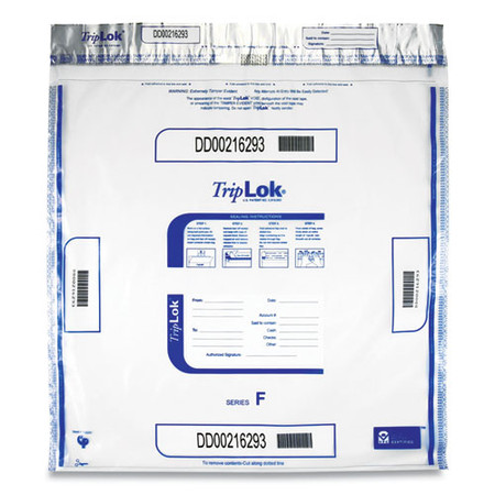 Deposit Bag, 20 X 20, 3 Mil Thick, Plastic, Clear, 250/carton