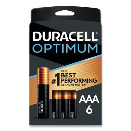 Optimum Alkaline Aaa Batteries, 6/pack