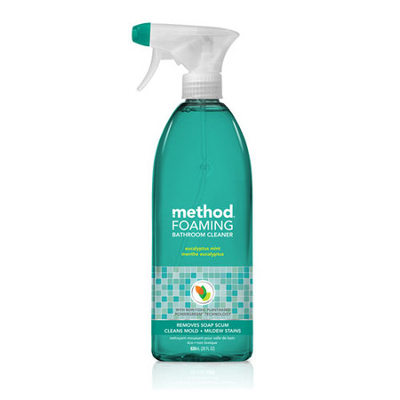 Tub 'n Tile Bathroom Cleaner, Eucalyptus Mint Scent, 28 Oz Spray Bottle, 8/carton