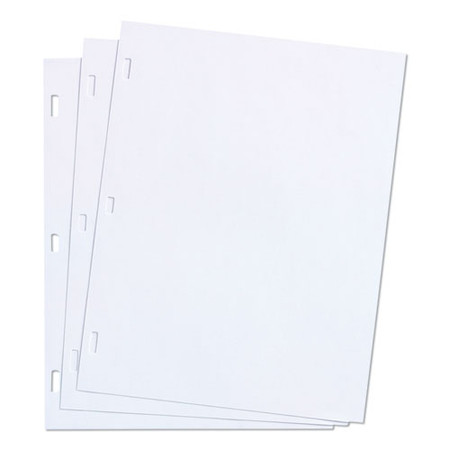Ledger Sheets For Corporation And Minute Book, White, 11 X 8-1/2, 100 Sheets