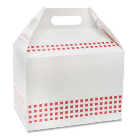 Barns And Boxes, Barn Box With Handle, 9 X 5 X 4.5, Basketweave, 150/carton