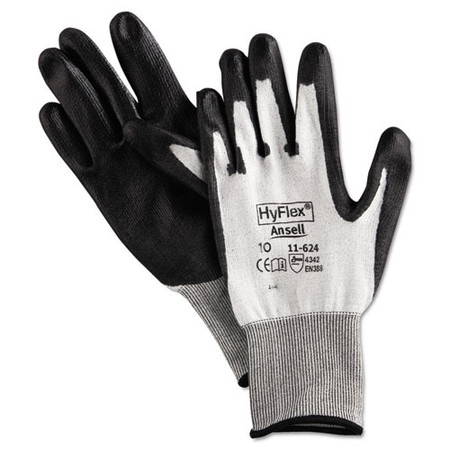 Hyflex Dyneema Cut-protection Gloves, Gray, Size 10, 12 Pairs