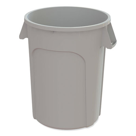 Value-plus Containers, Low Density Polyethylene, 20 Gal, Gray