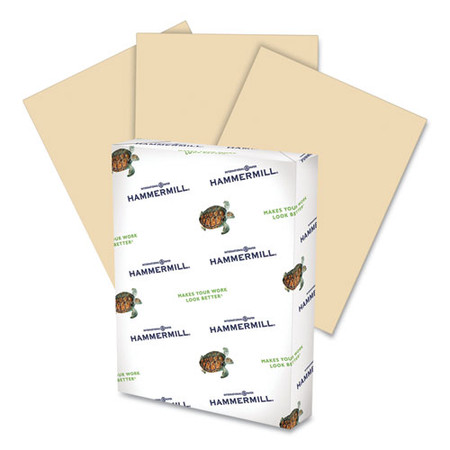 Colors Print Paper, 20lb, 8.5 X 11, Tan, 500/ream