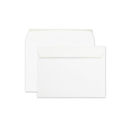 Open-side Booklet Envelope, #10 1/2, Cheese Blade Flap, Redi-strip Closure, 9 X 12, White, 100/box