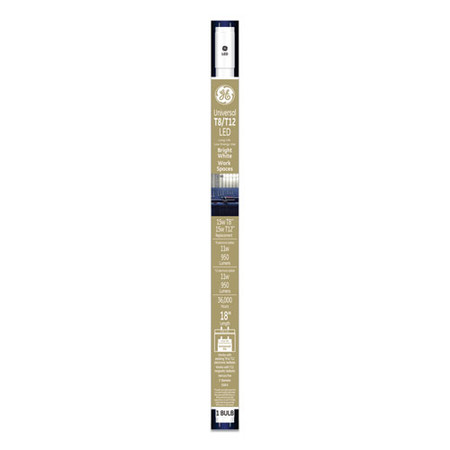 18" T8/t12, 15 W, T8 Tube, Bright White, 6/carton