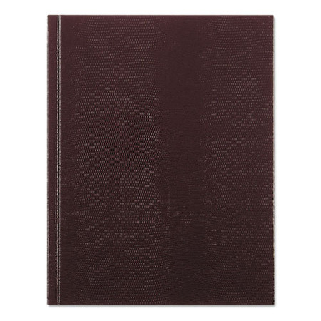 Executive Notebook, Medium/college Rule, Burgundy Cover, 9.25 X 7.25, 150 Sheets