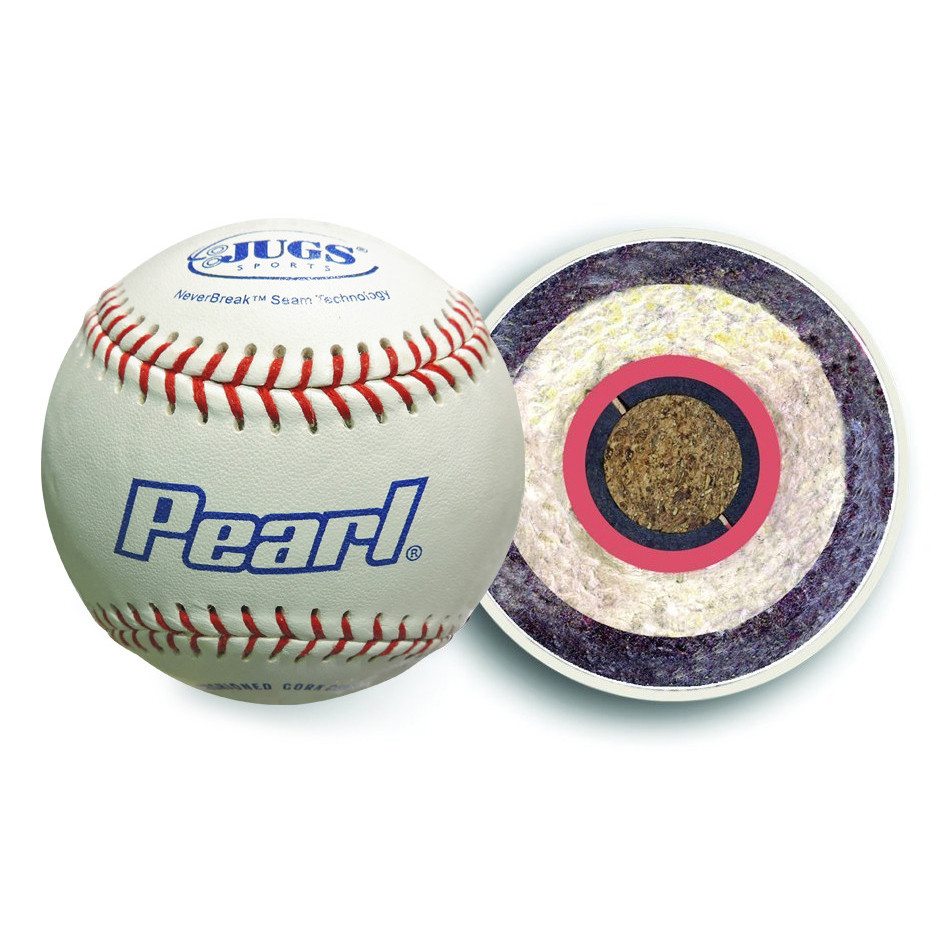 Bucket of JUGS Pearl® Baseballs Jugs Sports