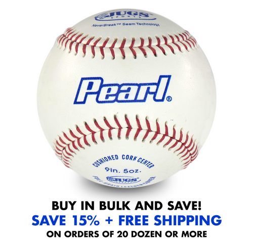 Bucket of JUGS Pearl® Baseballs