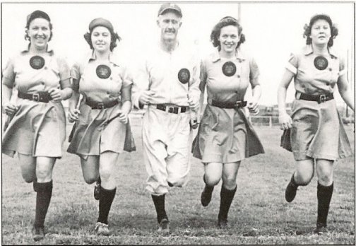 South Bend Blue Sox vs. Racine Belles 1943 