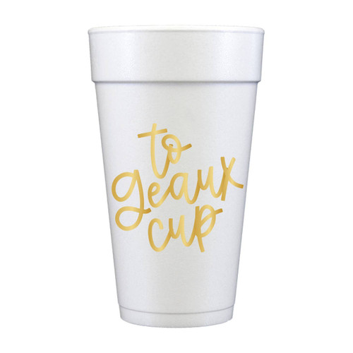 To Geaux Cup Frosted Cups-Pack of 6 - Outside and In