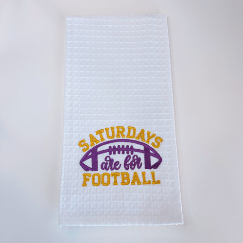 Saturdays are for Football Towel