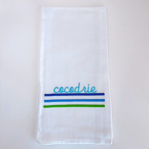 Cocodrie 3 Lines Towel 