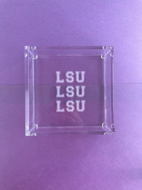 LSU Acrylic Tray