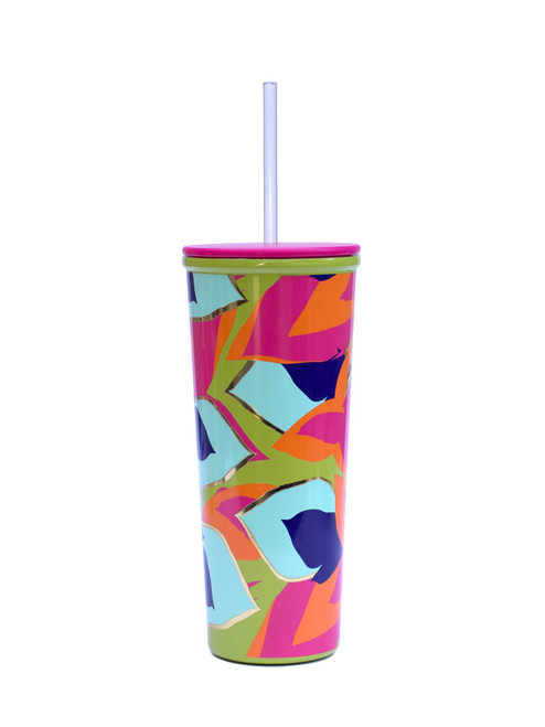 24oz Birds of a Feather Stainless Straw Tumbler